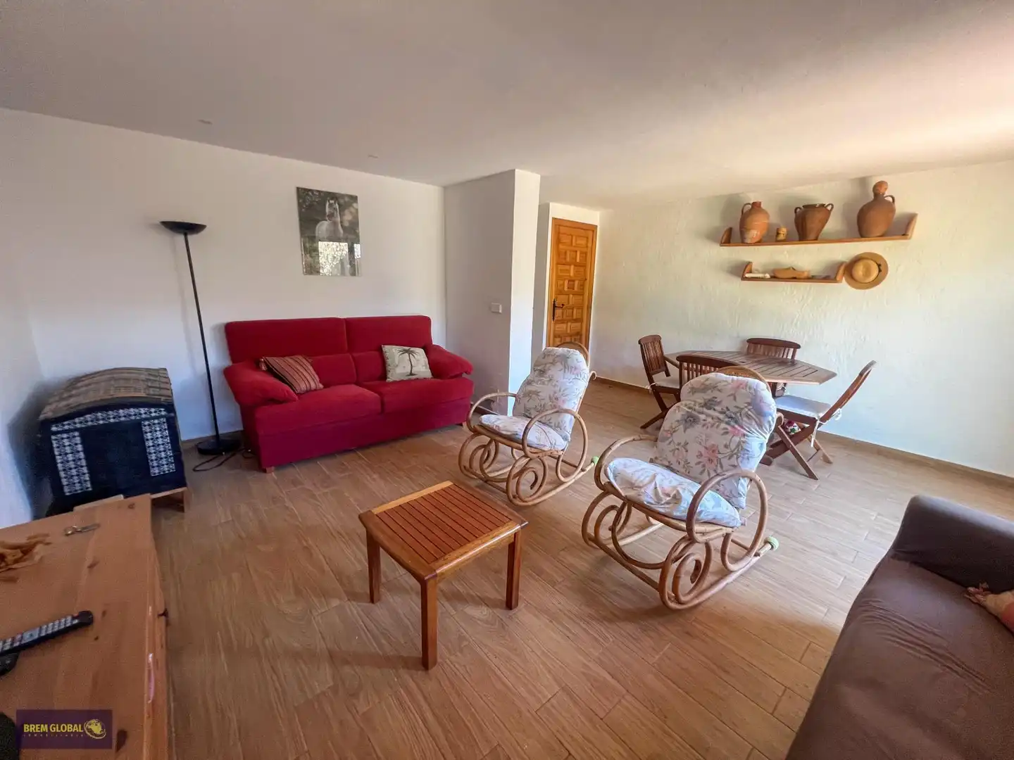 Living room of Detached homes for sale in La Cabrera  with Private garden and Community pool