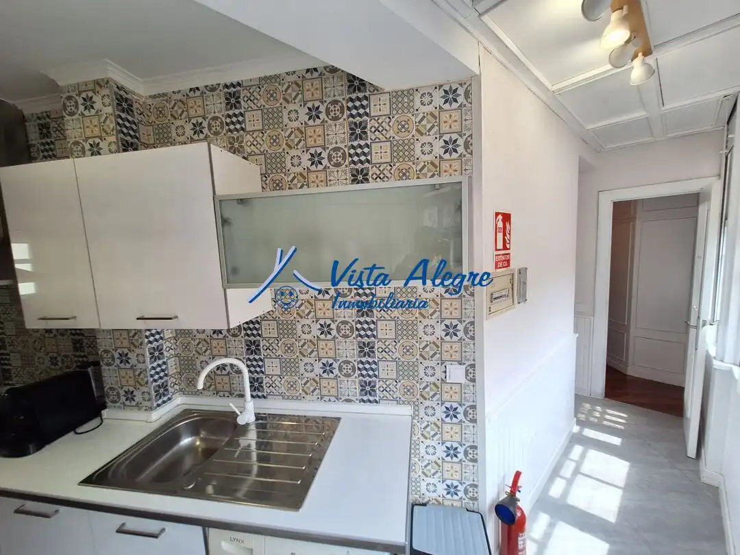 Cocina de Apartamento en venta en Haro con Calefacción, Terraza y Amueblado