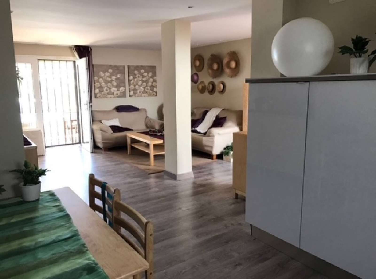 Living room of Apartments for share in Las Gabias  with Air Conditioner, Terrace and Furnished