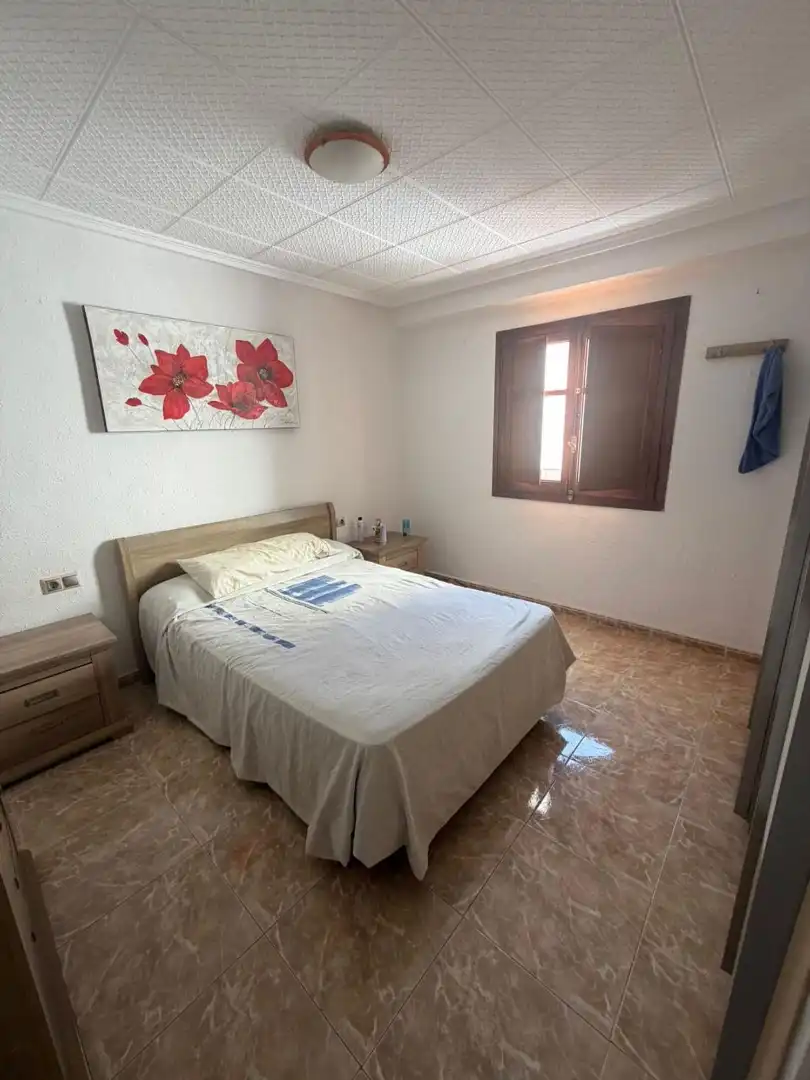 Bedroom of Flat for rent in Aldaia  with Air Conditioner, Furnished and Balcony