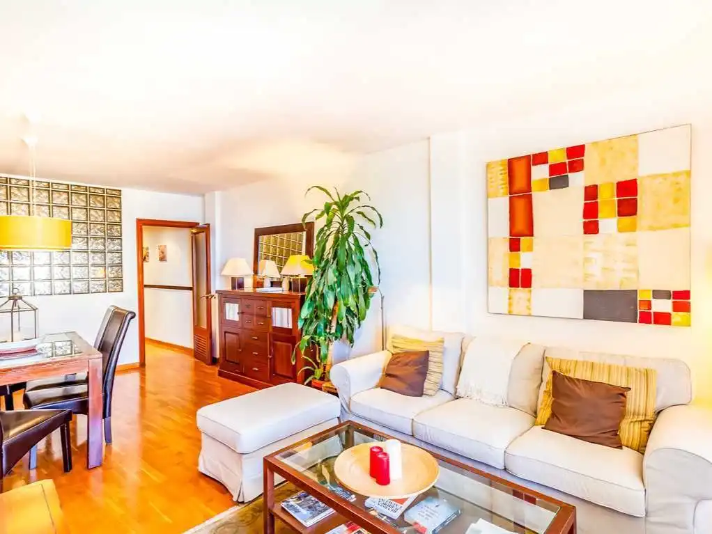 Sala de estar de Piso en venta en  Palma de Mallorca con Aire acondicionado, Terraza y Piscina