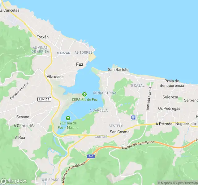 Vista exterior de Piso en venta en Foz