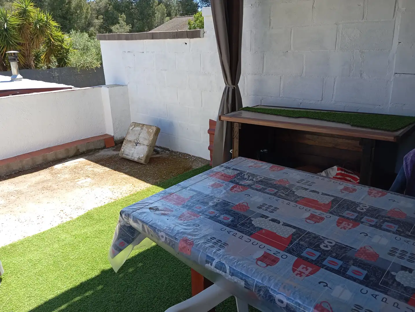 Terrassa de Casa o xalet en venda en Bellvei amb Aire condicionat, Jardí privat i Terrassa