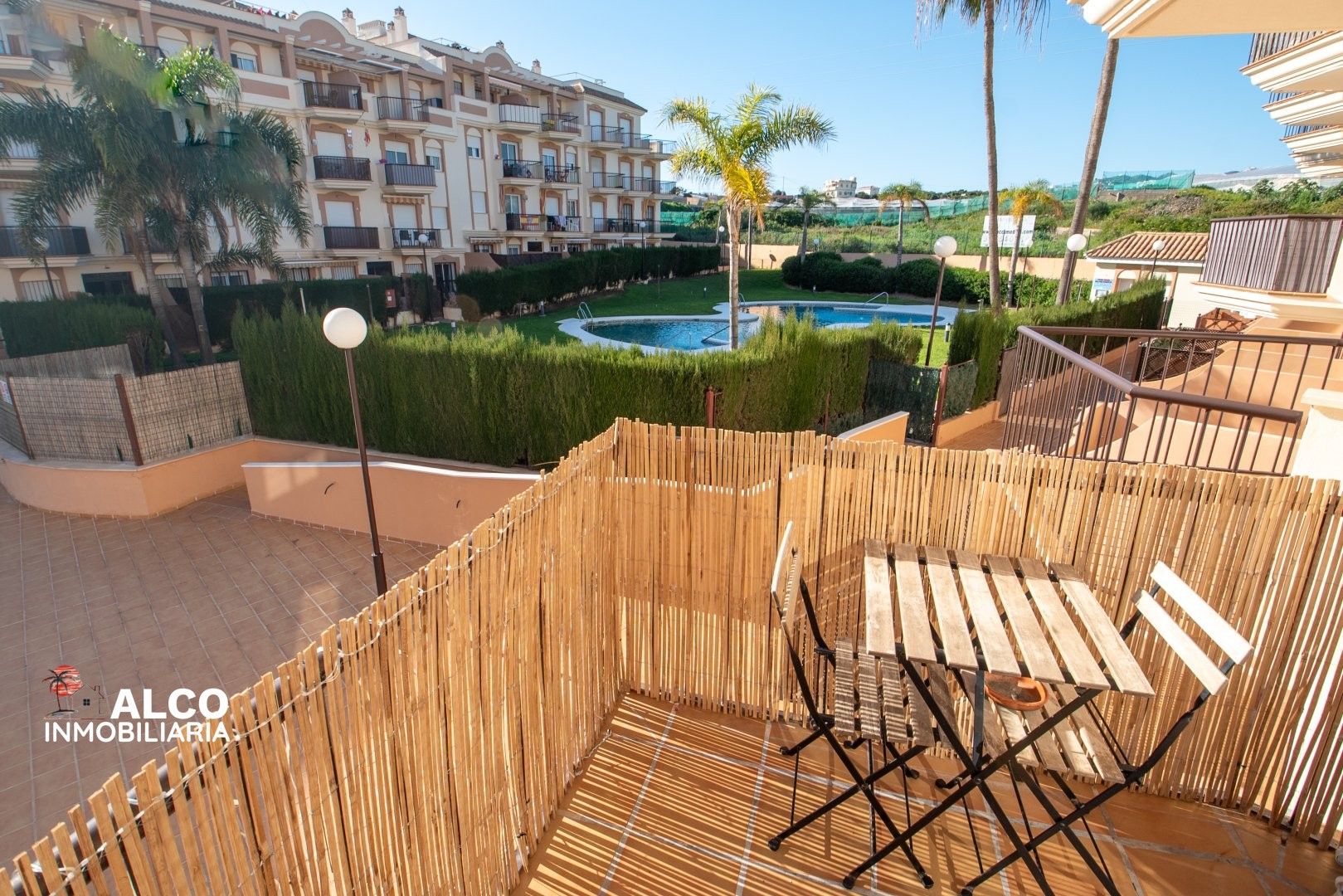 Terrace of Flat for sale in Torrox  with Terrace, Swimming Pool and Furnished