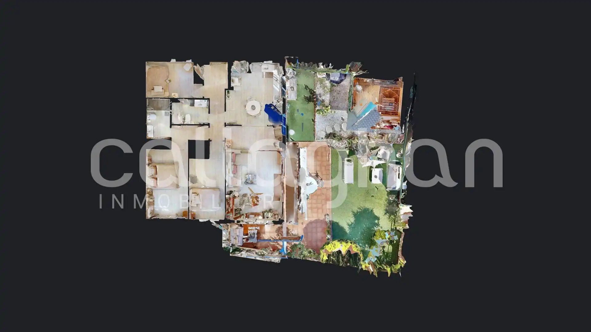 Ground floor for sale in Valencia  with Air Conditioner, Private garden and Storage room