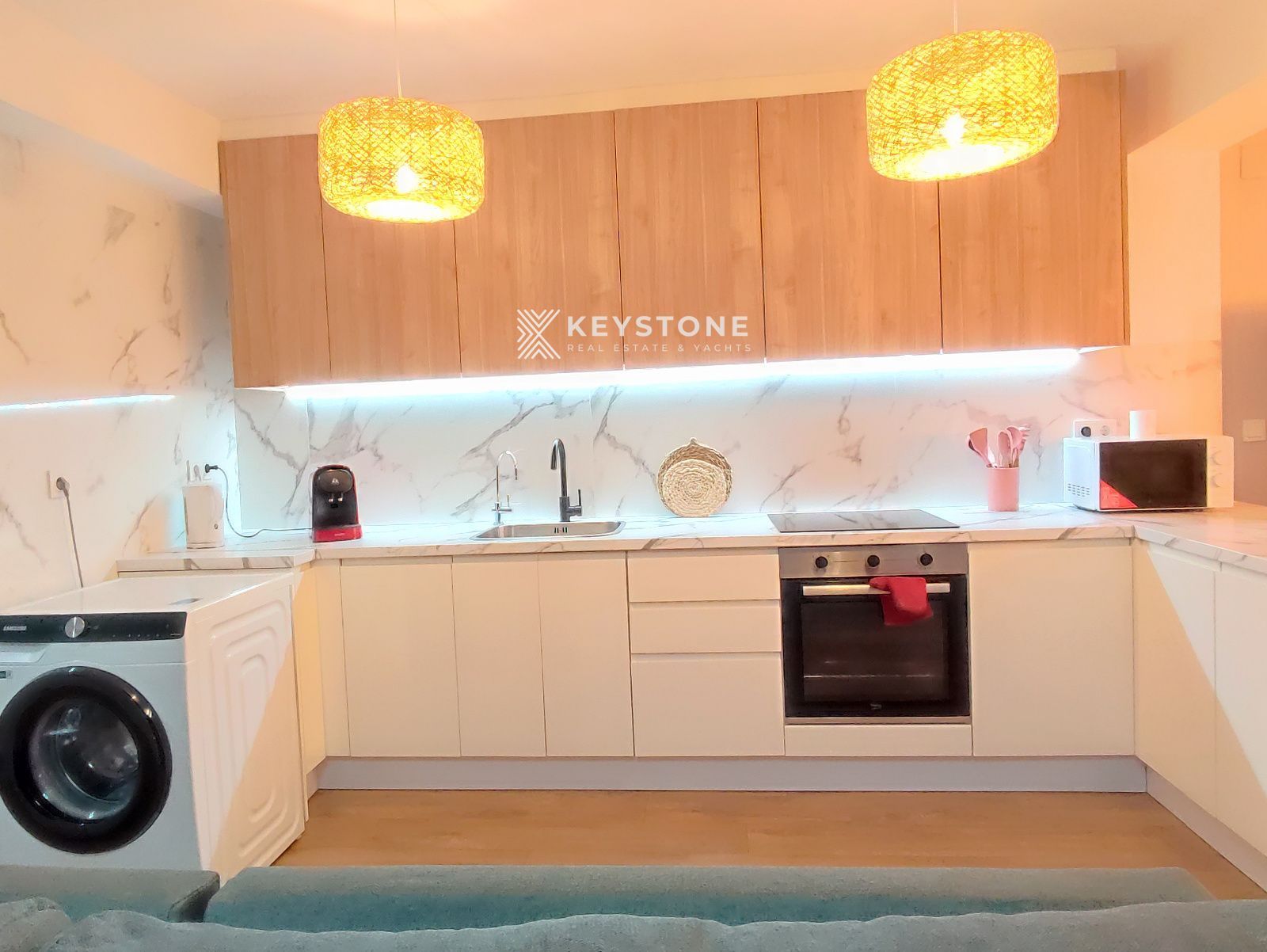 Kitchen of Flat to rent in Alicante / Alacant  with Air Conditioner, Heating and Terrace