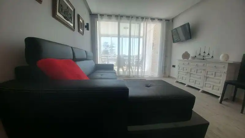 Living room of Apartments for rent in Villajoyosa / La Vila Joiosa  with Air Conditioner and Internet