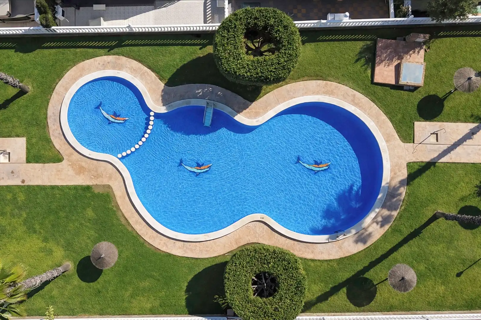 Piscina de Casa o xalet en venda en Orihuela amb Aire condicionat, Terrassa i Piscina