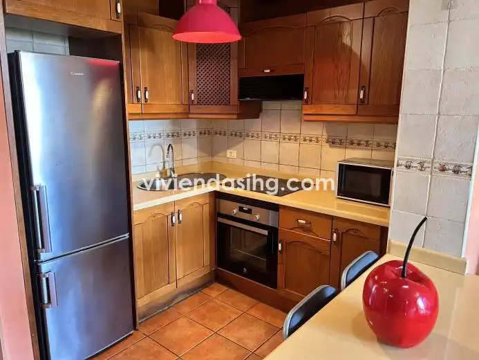 Cocina de Apartamento de alquiler en Santa Úrsula con Terraza, Amueblado y Horno