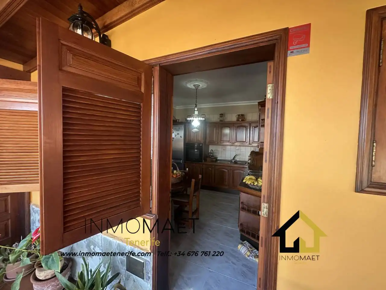 Cocina de Casa o chalet en venta en Icod de los Vinos con Aire acondicionado, Calefacción y Jardín privado