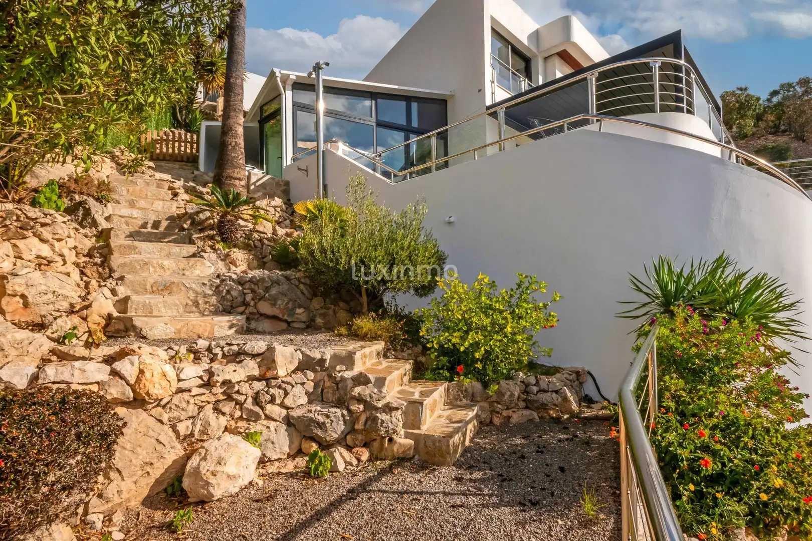 Vista exterior de Casa o chalet en venta en Altea con Aire acondicionado, Calefacción y Terraza