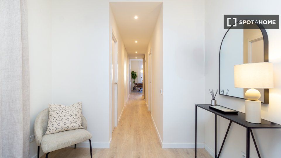 Piso de alquiler en  Barcelona Capital con Aire acondicionado, Calefacción y Amueblado