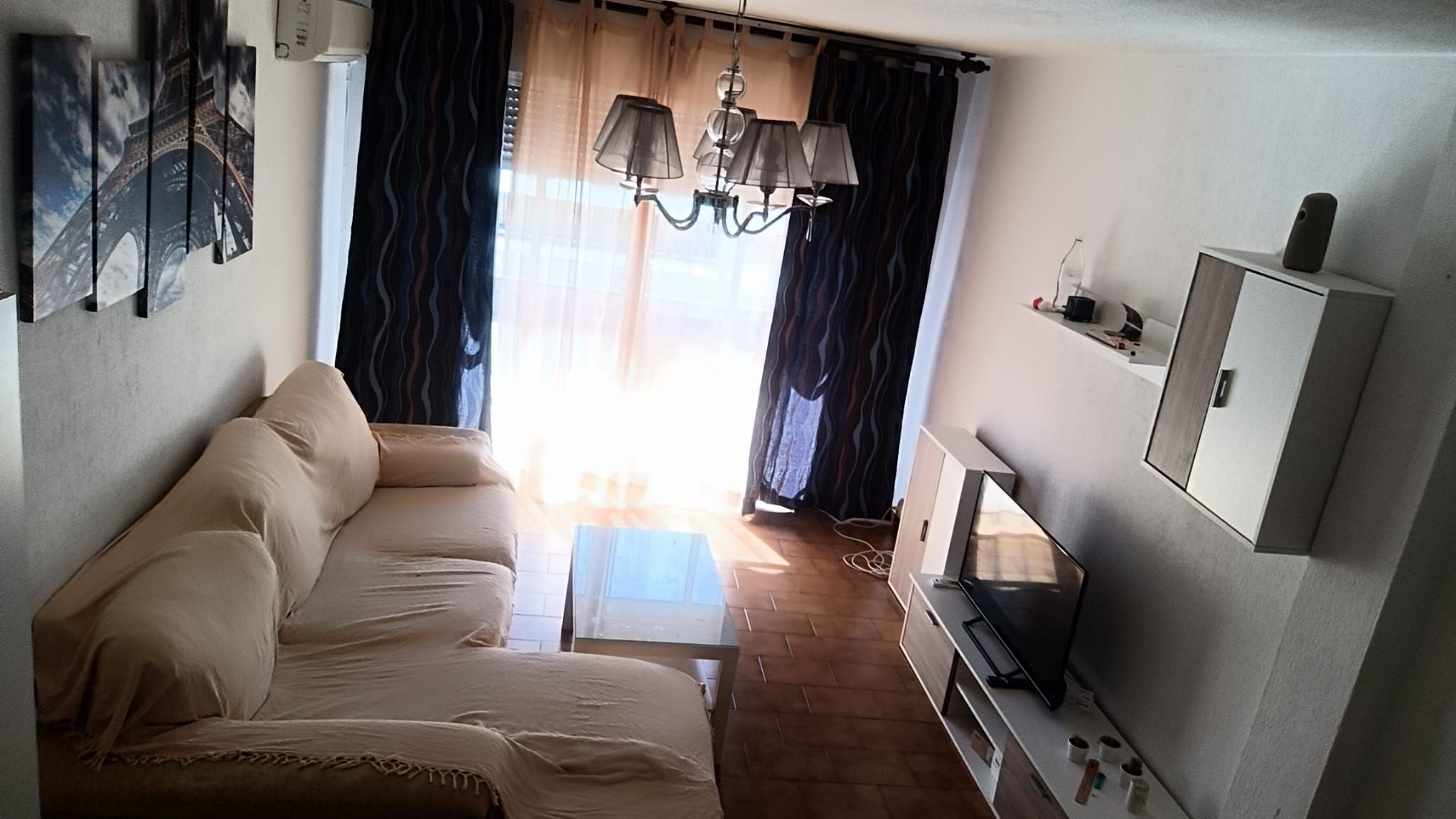 Sala d'estar de Apartament de lloguer en  Córdoba Capital amb Terrassa, Moblat i Forn