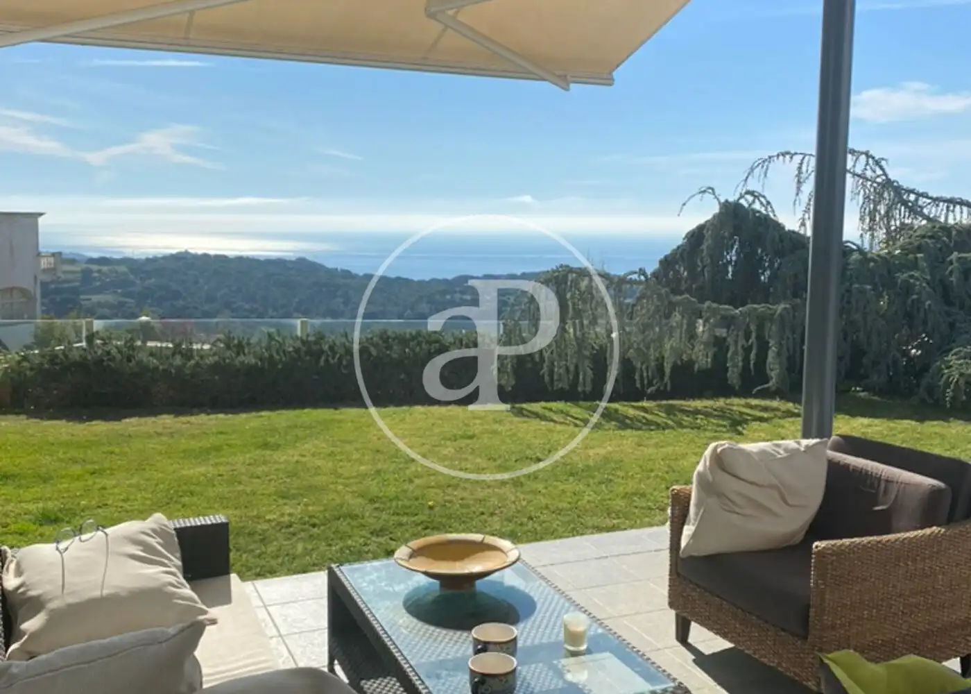 Terraza de Casa o chalet de alquiler en Sant Vicenç de Montalt con Aire acondicionado, Calefacción y Jardín privado