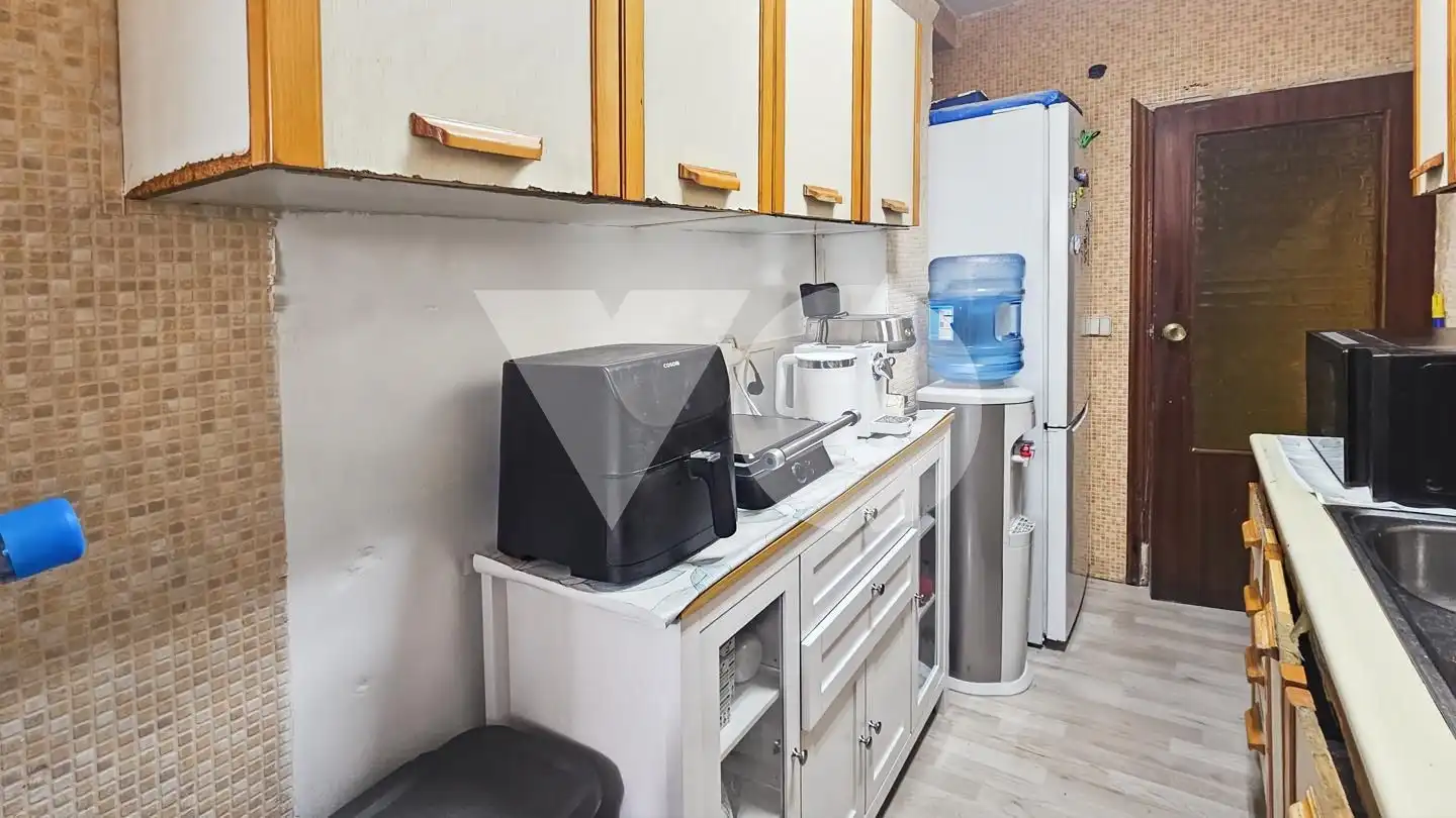 Kitchen of Flat for sale in Madrid  with Heating and Furnished