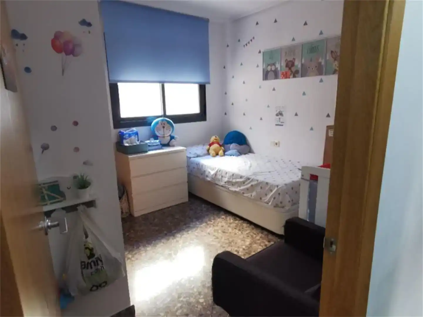Schlafzimmer von Dachboden zum Verkauf in Alzira mit Klimaanlage