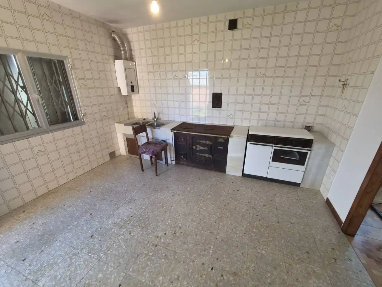 Kitchen of Country homes for sale in Rois  with Private garden, Furnished and Alarm