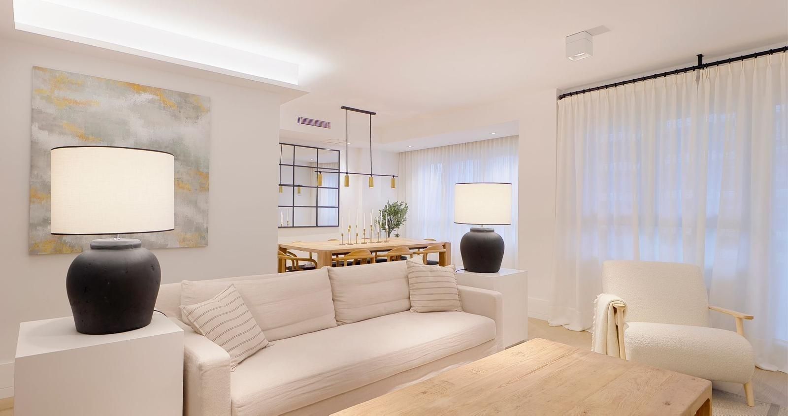 Wohnzimmer von Wohnung zum Verkauf in Castrillón mit Klimaanlage