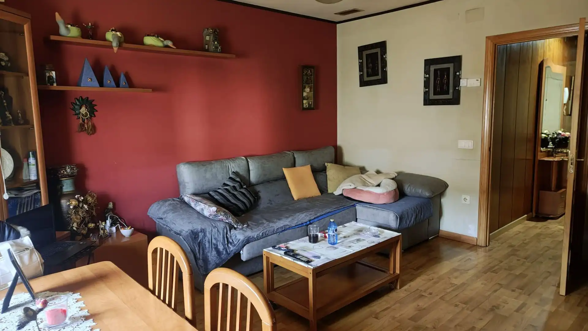 Sala de estar de Piso de alquiler en Argamasilla de Calatrava con Aire acondicionado y Calefacción
