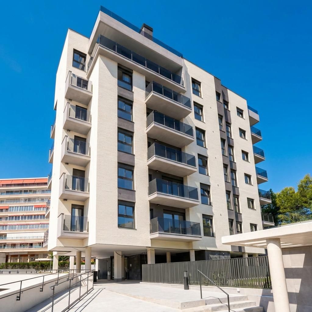 Exterior view of Flat for rent in Alicante / Alacant  with Air Conditioner, Private garden and Terrace