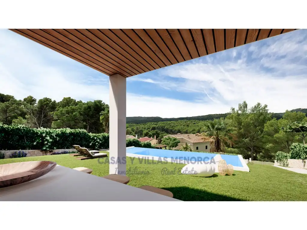 Jardín de Casa o chalet en venta en Es Mercadal