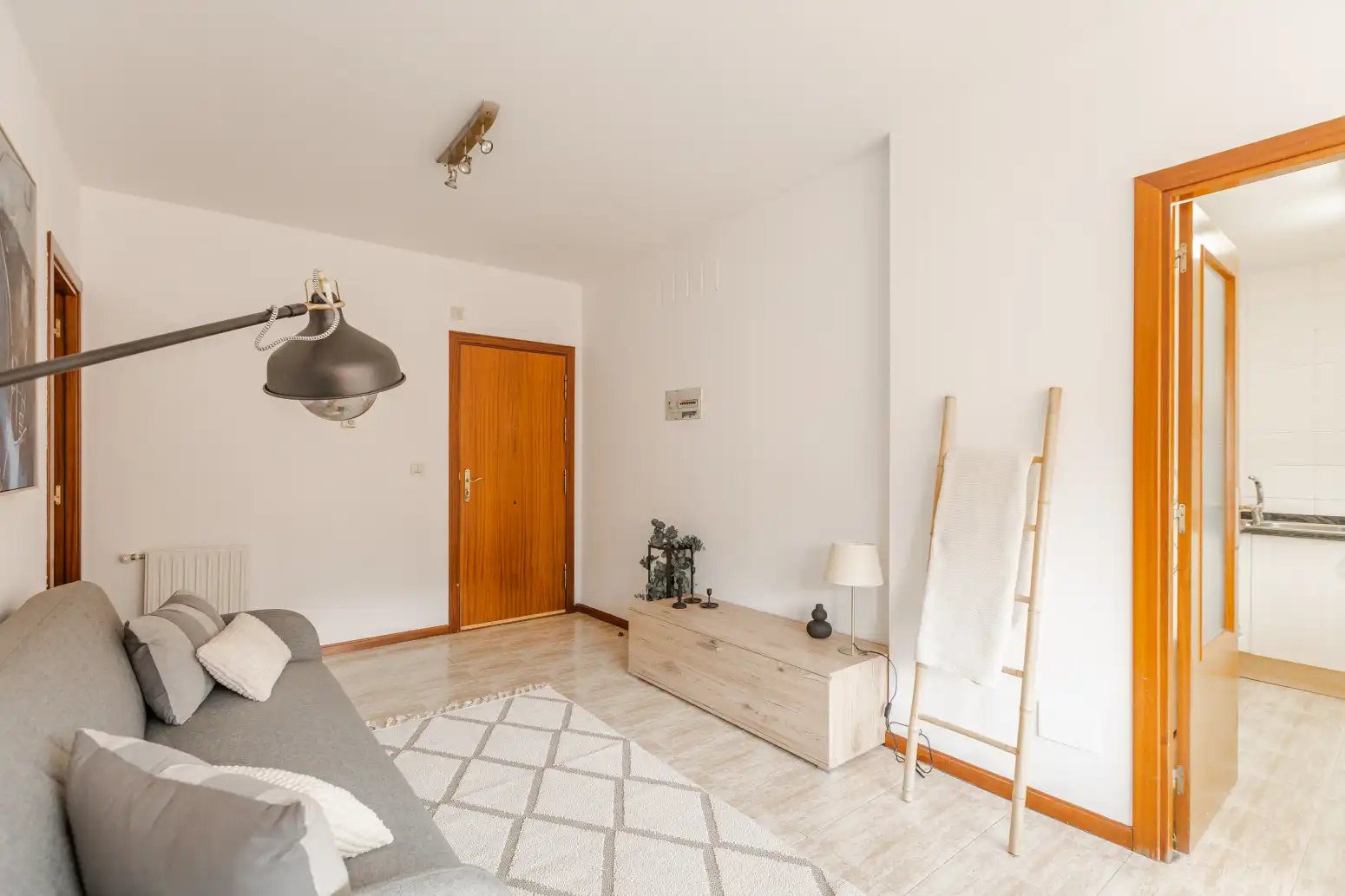 Living room of Flat for sale in  Pamplona / Iruña  with Heating, Terrace and Storage room