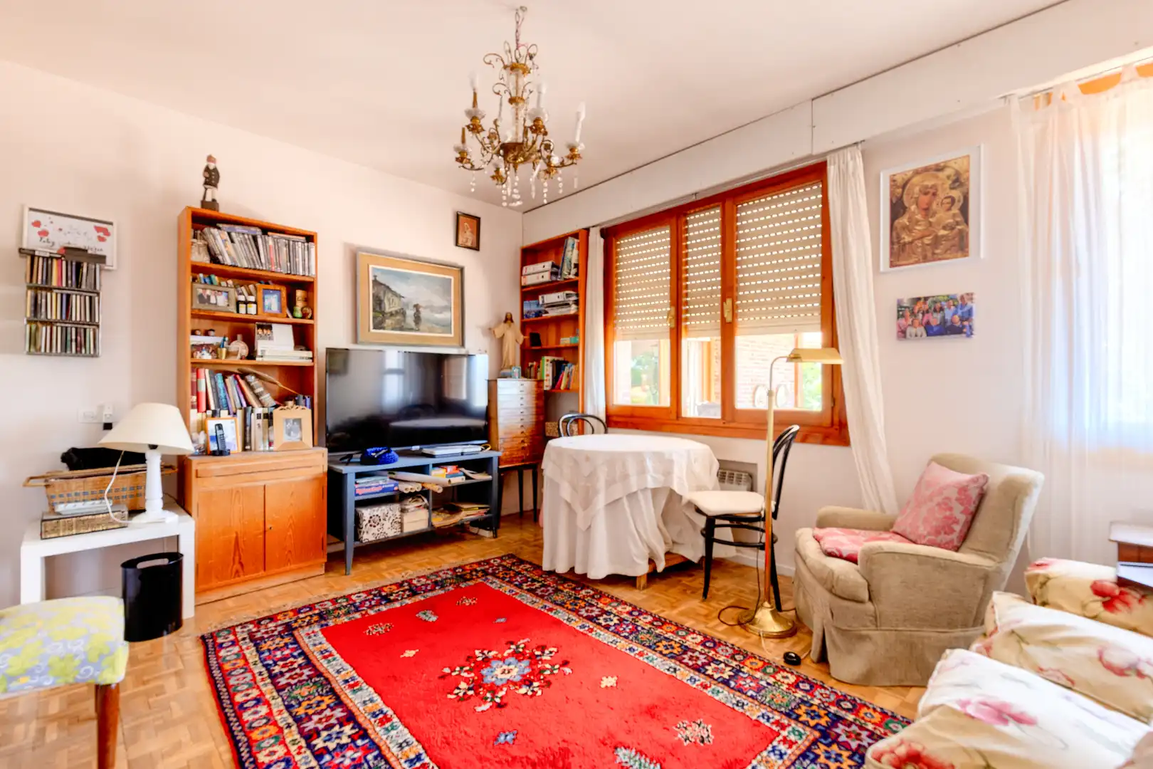 Sala de estar de Casa o chalet en venta en Algete con Calefacción, Jardín privado y Terraza