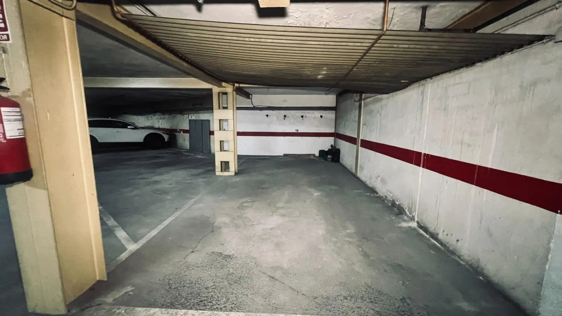 Parking of Flat for sale in Castellón de la Plana / Castelló de la Plana  with Air Conditioner, Private garden and Furnished