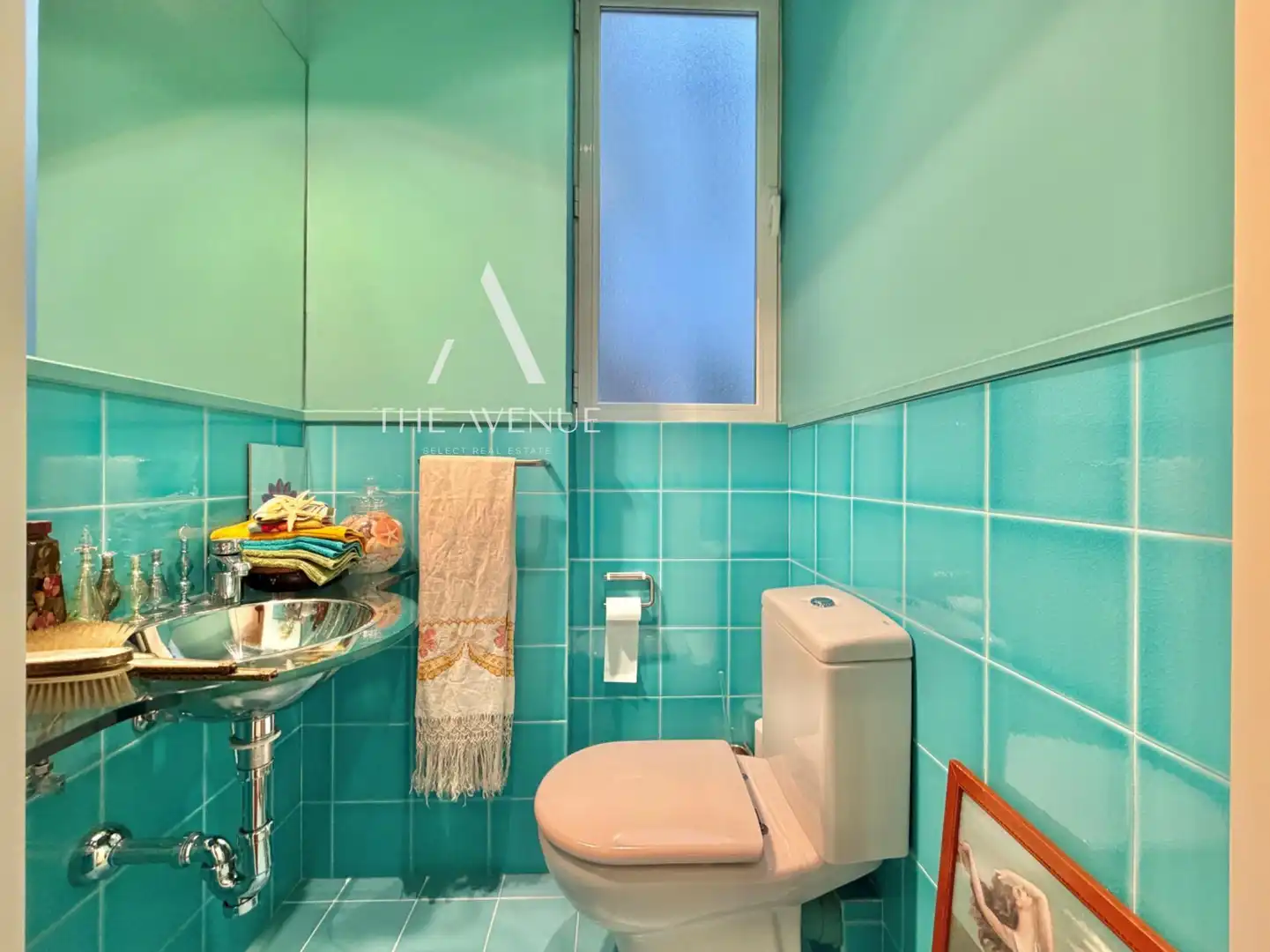 Baño de Piso de alquiler en Madrid con Amueblado