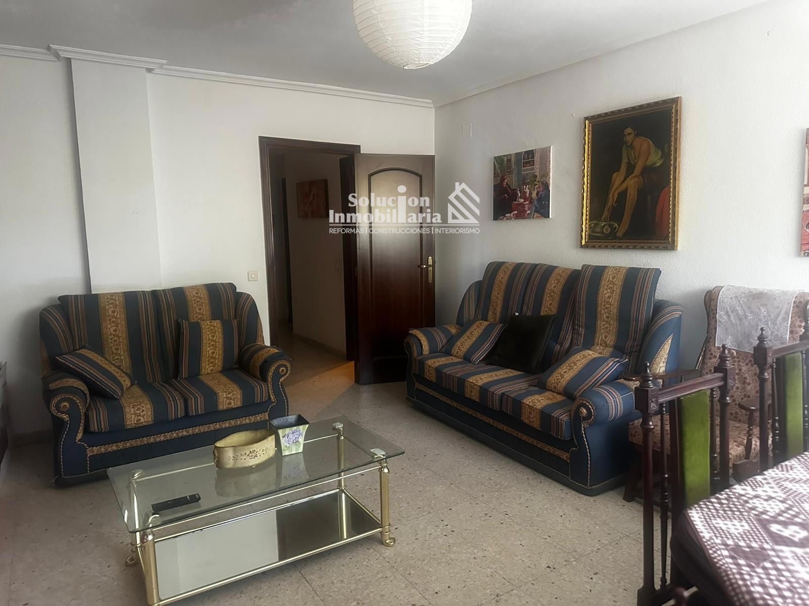 Sala d'estar de Pis de lloguer en Salamanca Capital amb Calefacció, Moblat i Rentadora