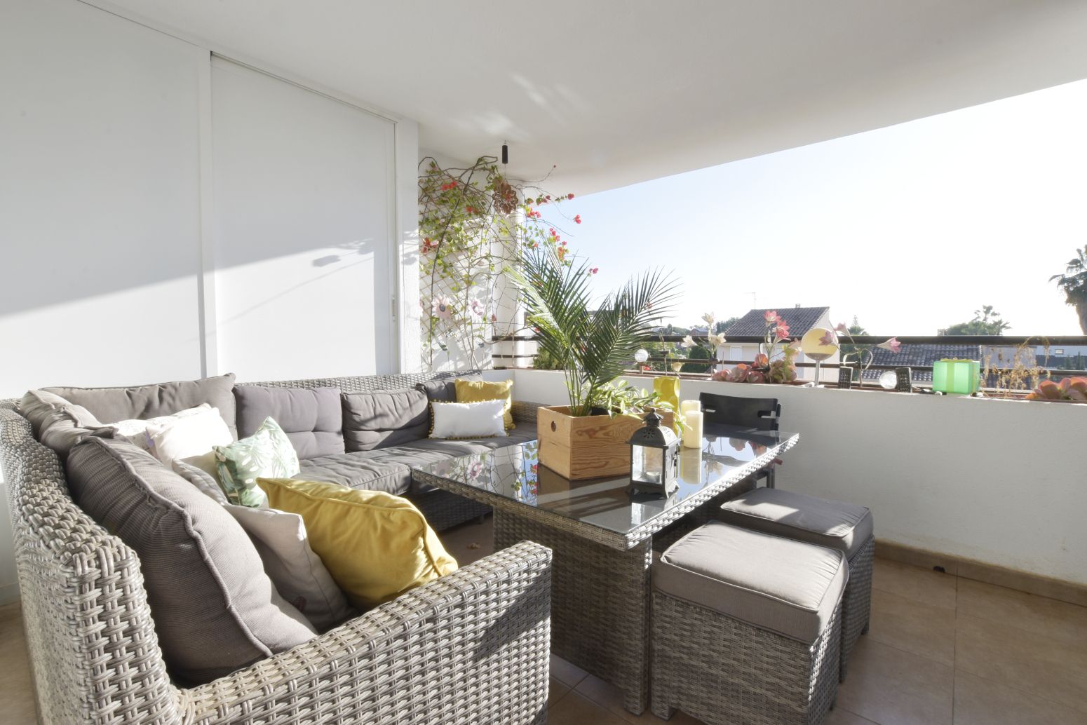 Terrace of Attic for sale in Puçol  with Air Conditioner, Private garden and Parquet flooring