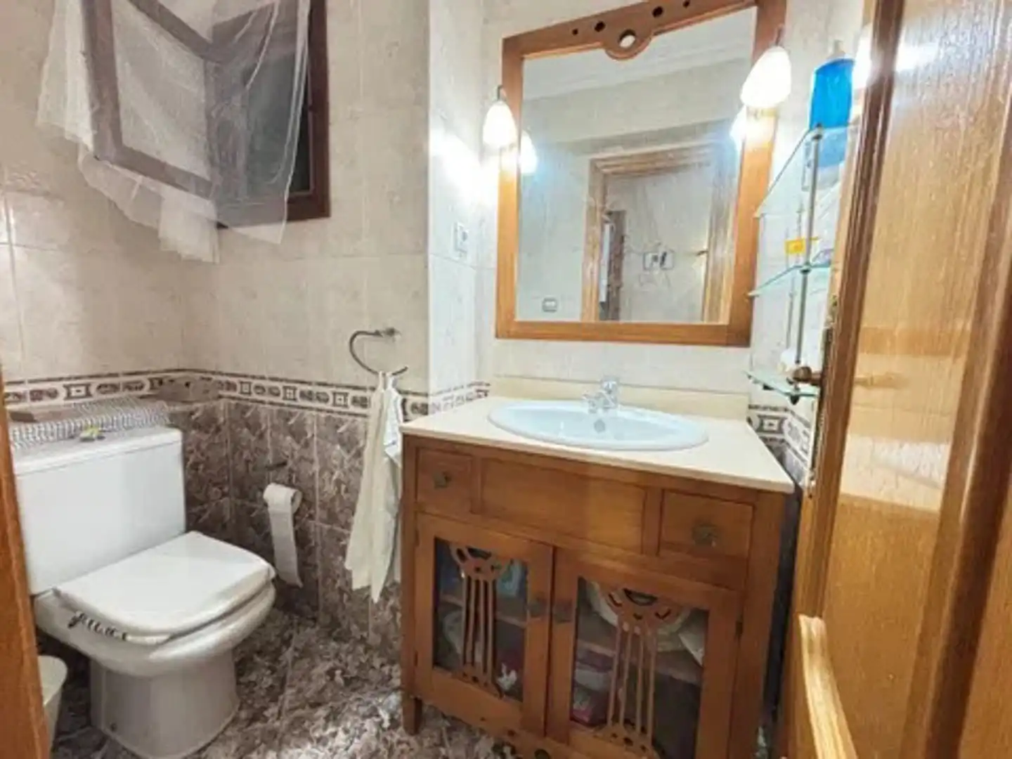 Baño de Apartamento en venta en Mislata con Amueblado