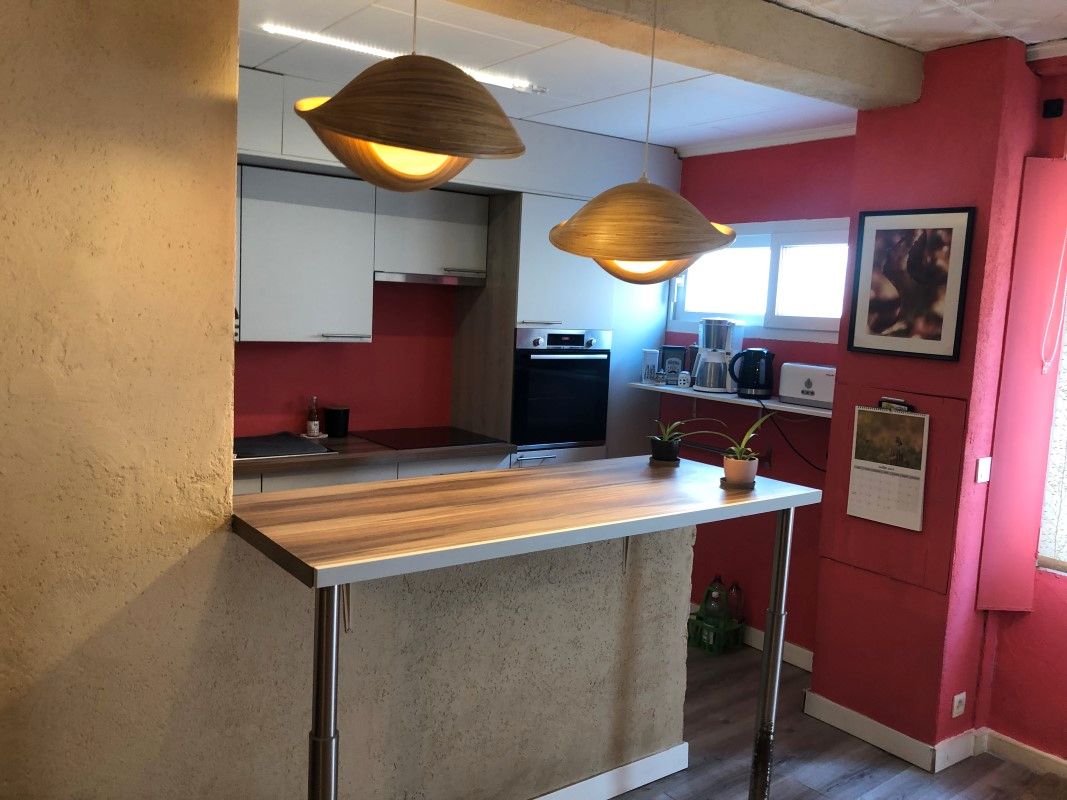 Kitchen of House or chalet for sale in Bellreguard  with Air Conditioner and Furnished