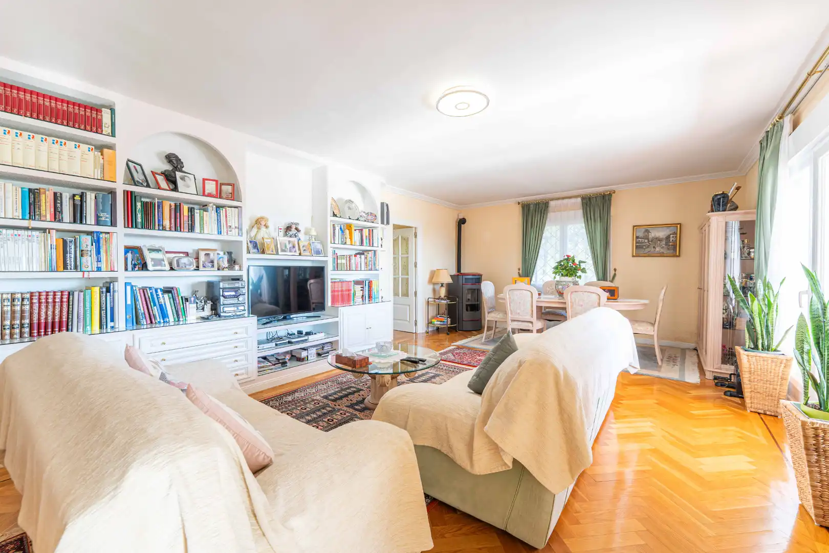Living room of Houses for sale in Guadarrama  with Air Conditioner, Heating and Private garden
