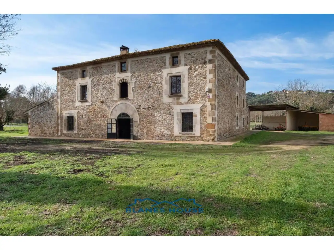 Exterior view of Country homes for sale in Fogars de la Selva  with Heating, Private garden and Terrace