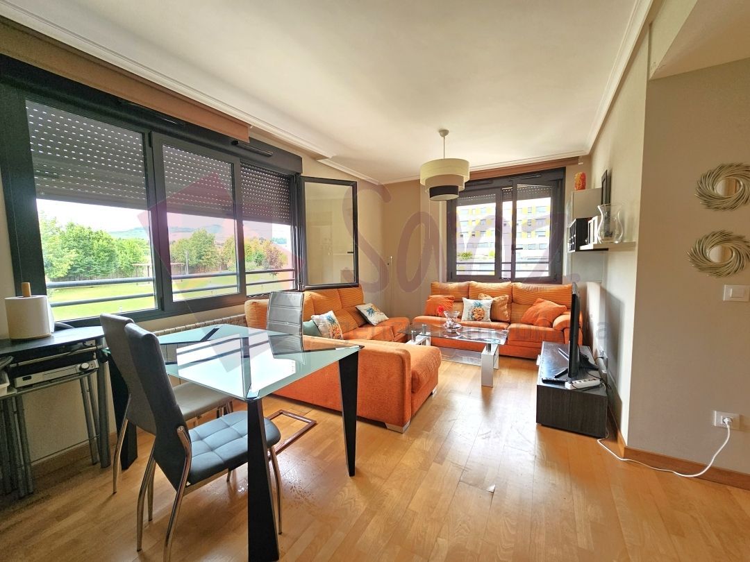 Exterior view of Flat for sale in Lardero  with Air Conditioner, Heating and Private garden