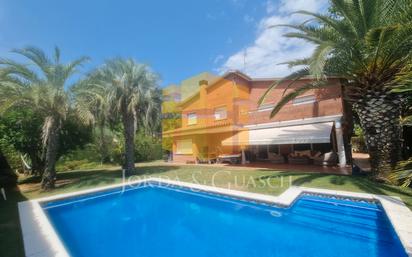 Jardí de Casa o xalet en venda en Sant Cugat del Vallès amb Aire condicionat, Terrassa i Piscina