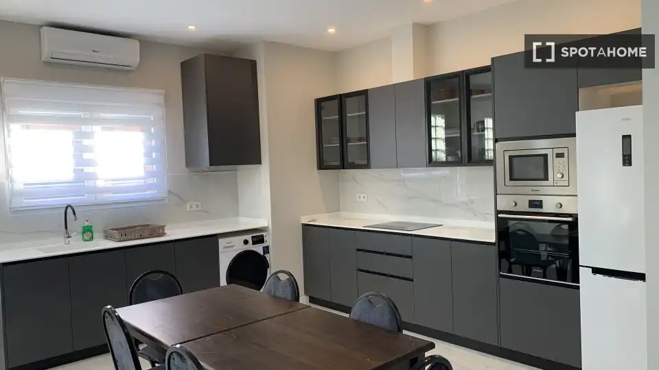 Kitchen of Flat for rent in Sagunto / Sagunt  with Air Conditioner, Heating and Furnished
