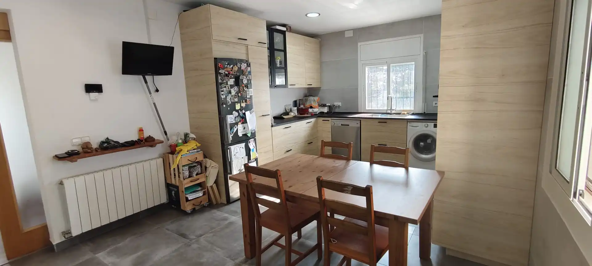 Cocina de Casa o chalet en venta en Cervelló con Calefacción, Jardín privado y Parquet