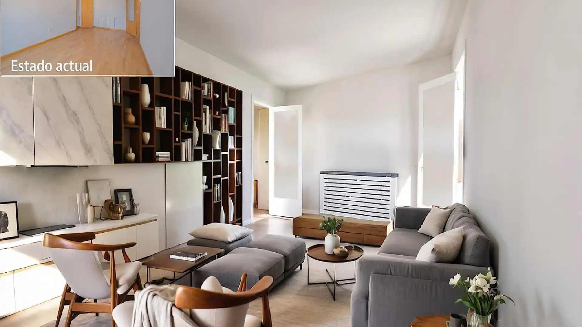 Sala d'estar de Pis en venda en Ávila Capital amb Traster