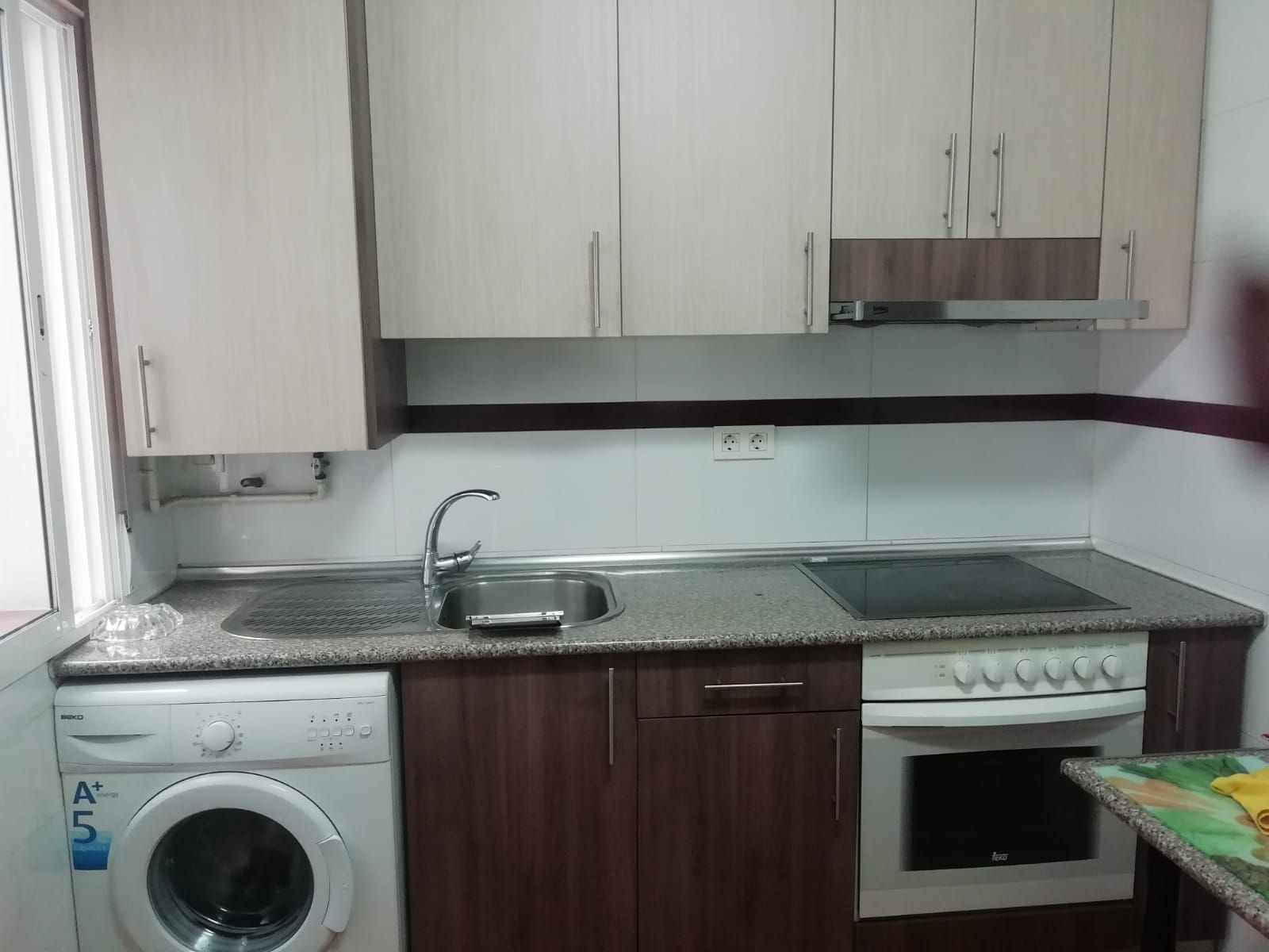 Kitchen of Flat to rent in  Zaragoza Capital  with Heating, Terrace and Storage room