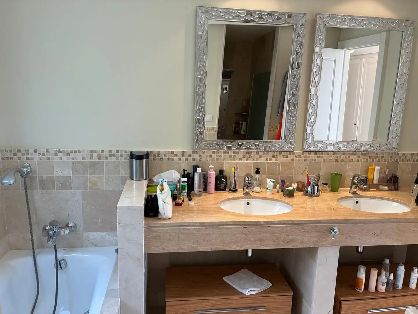 Badezimmer von Dachboden zum Verkauf in Altea mit Klimaanlage, Heizung und Möbliert