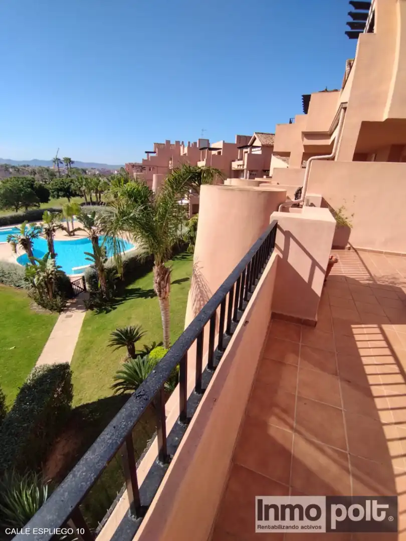 Außenansicht von Wohnung zur Miete in Torre-Pacheco mit Klimaanlage, Terrasse und Möbliert