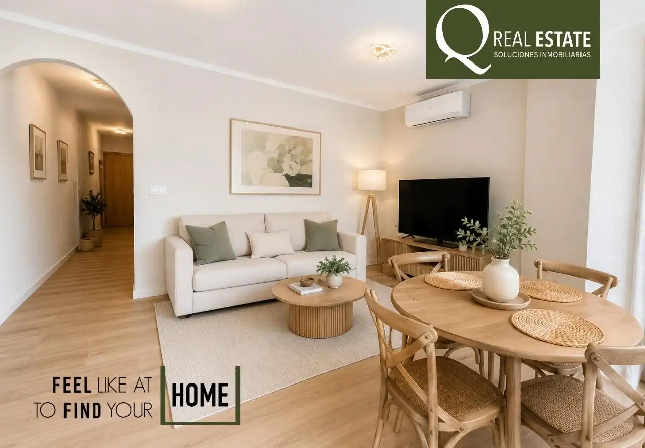 Living room of Flat for sale in El Campello  with Air Conditioner, Heating and Private garden