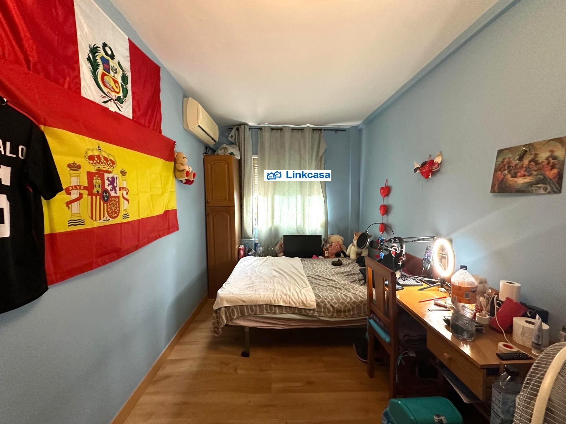 Bedroom of Flat for sale in Getafe  with Air Conditioner, Heating and Terrace