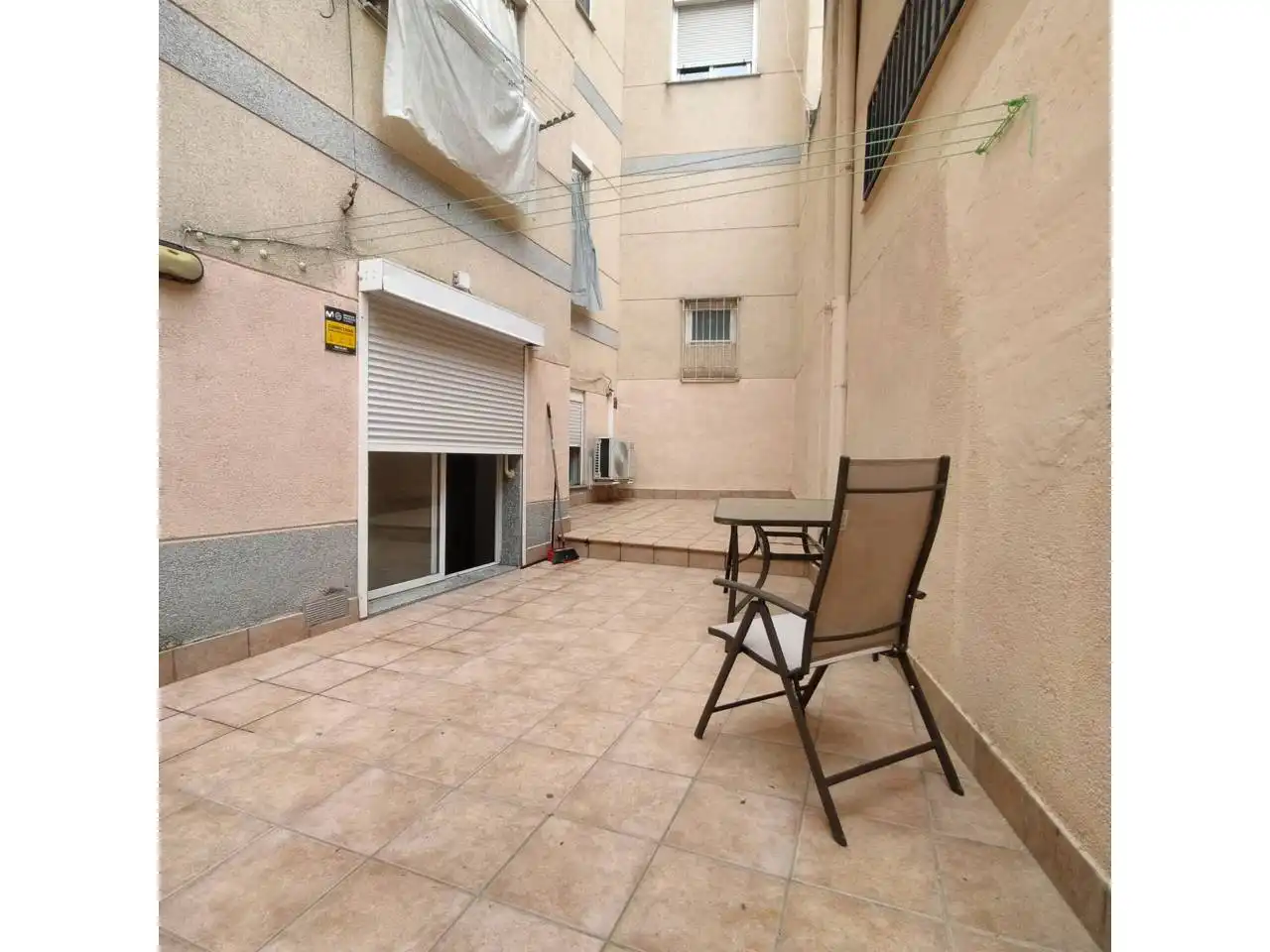 Terrasse von Wohnung zum Verkauf in Sabadell mit Klimaanlage, Heizung und Terrasse