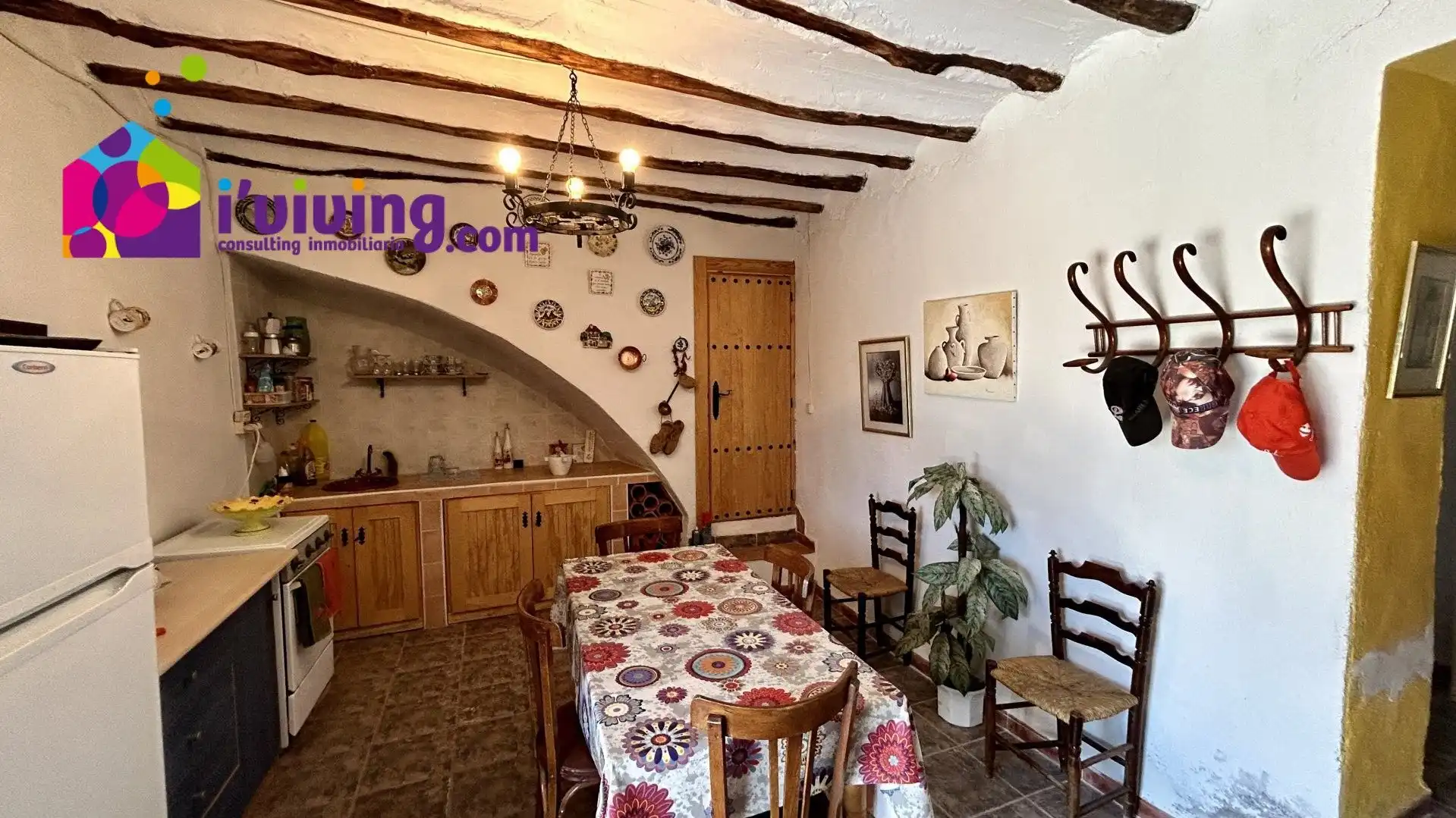 Cocina de Finca rústica de alquiler en Cantoria