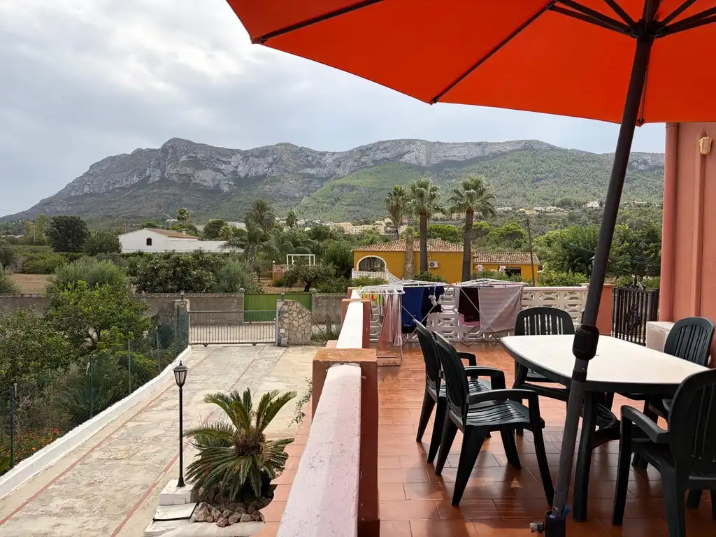Terrace of Country homes for sale in Dénia  with Air Conditioner