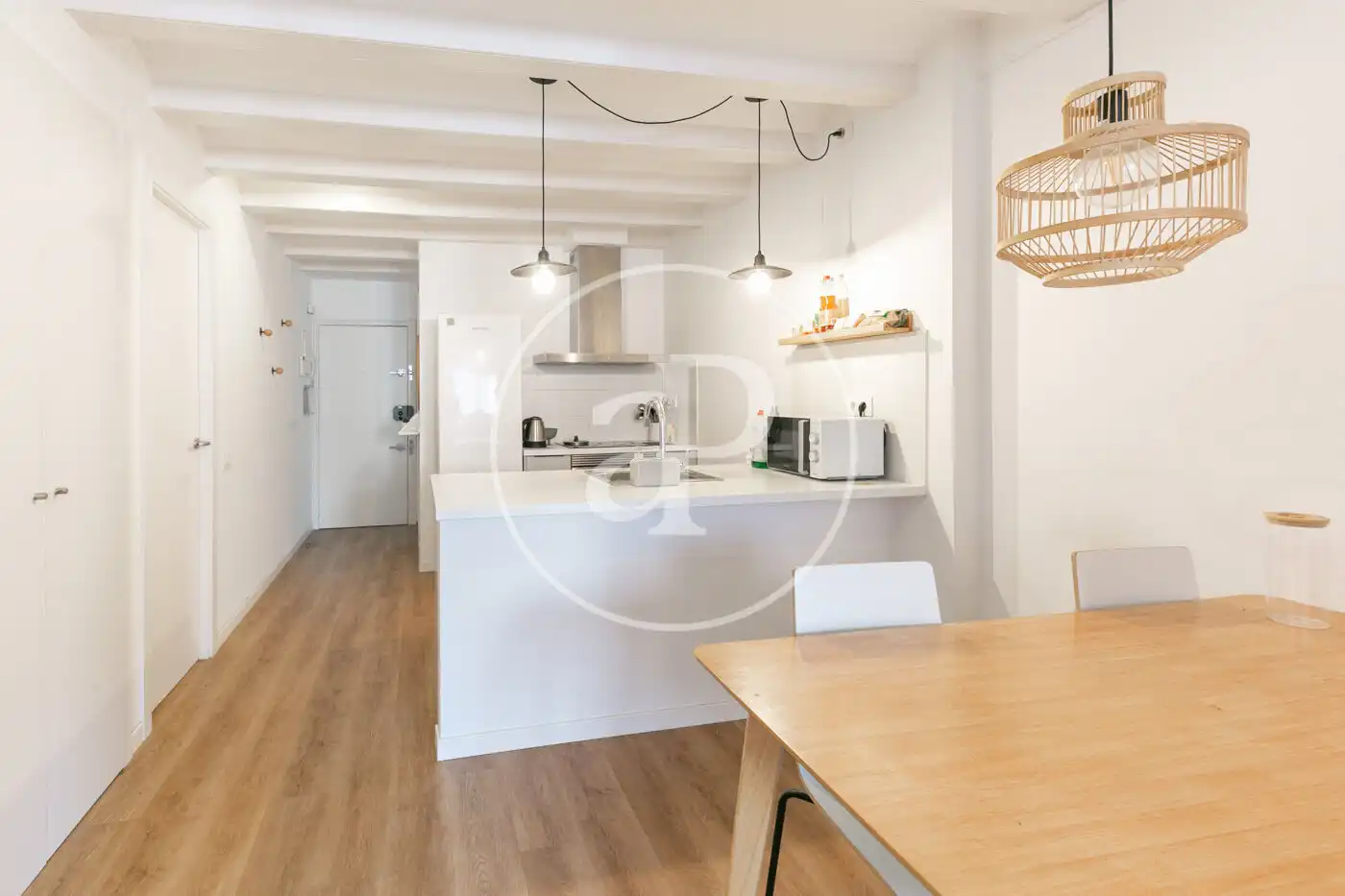 Kitchen of Flat for sale in Barcelona  with Heating and Furnished