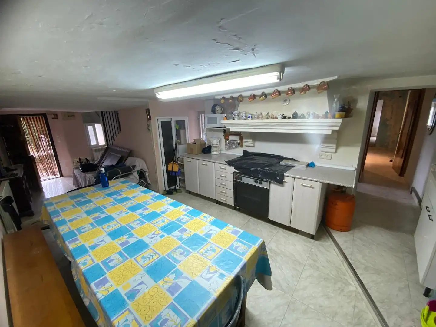 Kitchen of Houses for sale in Pineda de Gigüela  with Heating, Storage room and Furnished